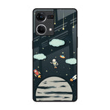 Astronaut Dream OPPO F21 Pro Glass Back Cover Online