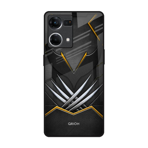 Black Warrior OPPO F21 Pro Glass Back Cover Online