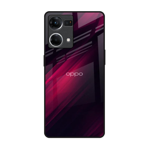 Razor Black OPPO F21 Pro Glass Back Cover Online