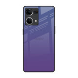 Indigo Pastel OPPO F21 Pro Glass Back Cover Online