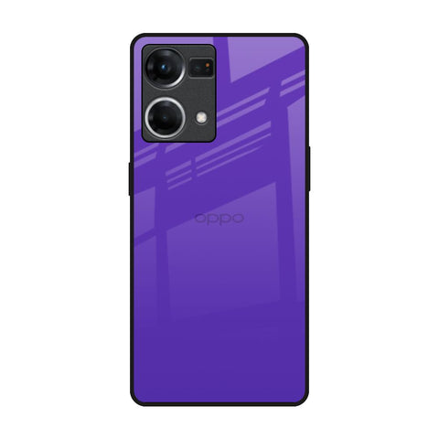 Amethyst Purple OPPO F21 Pro Glass Back Cover Online