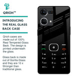 Classic Keypad Pattern Glass Case for OPPO F21 Pro