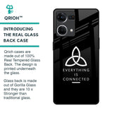 Everything Is Connected Glass Case for OPPO F21 Pro