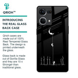 Catch the Moon Glass Case for OPPO F21 Pro