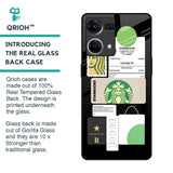 Coffee Latte Glass Case for OPPO F21 Pro