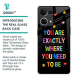 Magical Words Glass Case for OPPO F21 Pro