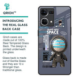 Space Travel Glass Case for OPPO F21 Pro