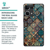 Retro Art Glass Case for OPPO F21 Pro