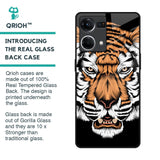 Angry Tiger Glass Case For OPPO F21 Pro