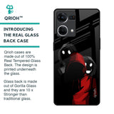 Shadow Character Glass Case for OPPO F21 Pro