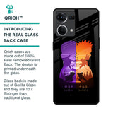 Minimalist Anime Glass Case for OPPO F21 Pro