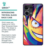 Monkey Wpap Pop Art Glass Case for OPPO F21 Pro