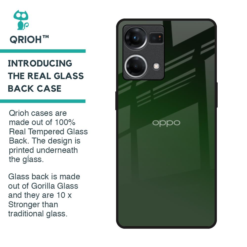 Deep Forest Glass Case for OPPO F21 Pro