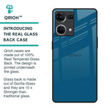 Cobalt Blue Glass Case for OPPO F21 Pro