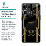 Sacred Logo Glass Case for OPPO F21 Pro