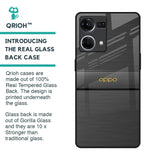 Grey Metallic Glass Case For OPPO F21 Pro
