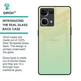 Mint Green Gradient Glass Case for OPPO F21 Pro