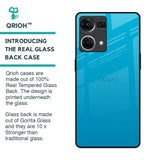 Blue Aqua Glass Case for OPPO F21 Pro