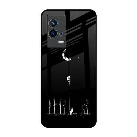 Catch the Moon IQOO 9 5G Glass Back Cover Online