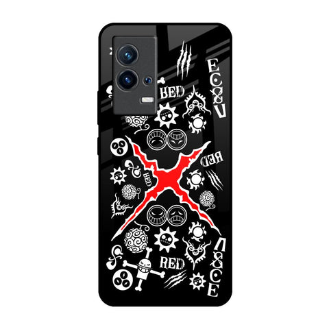 Red Zone IQOO 9 5G Glass Back Cover Online