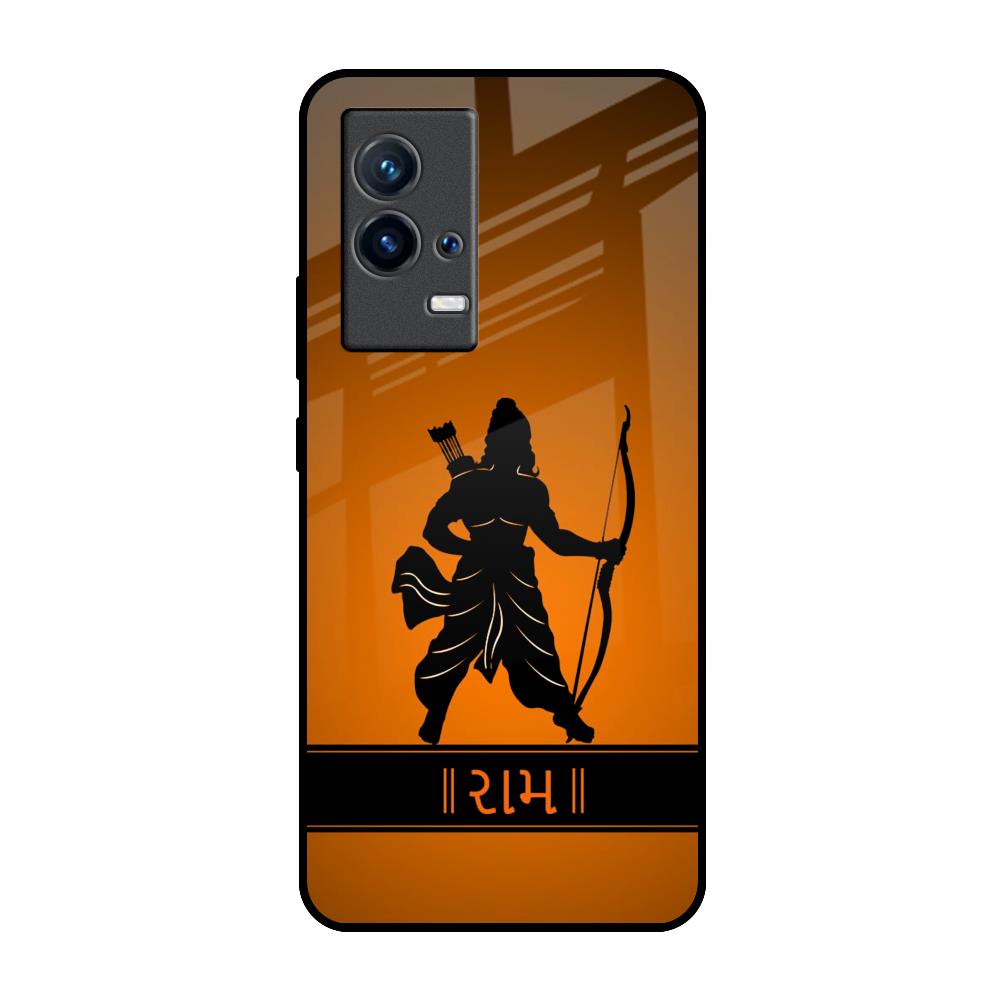 Halo Rama IQOO 9 5G Glass Back Cover Online