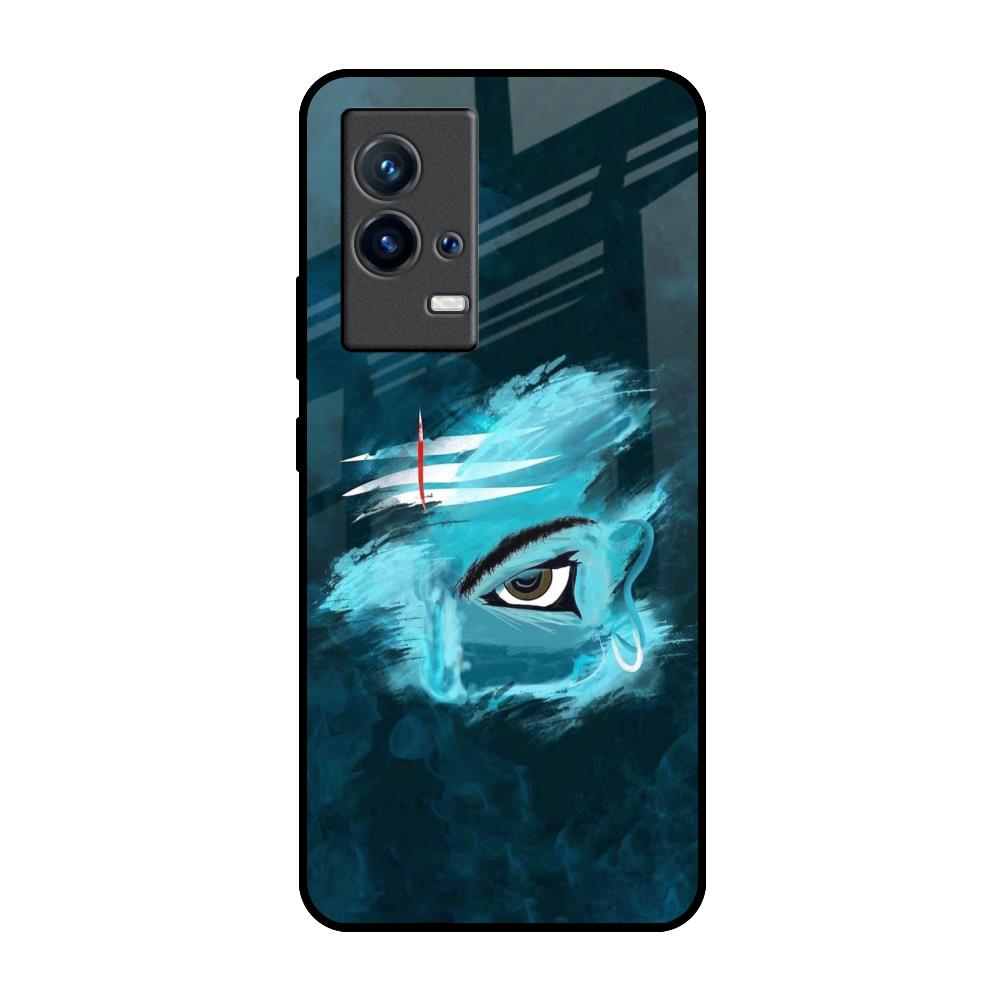 Power Of Trinetra IQOO 9 5G Glass Back Cover Online