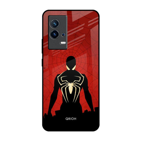 Mighty Superhero IQOO 9 5G Glass Back Cover Online