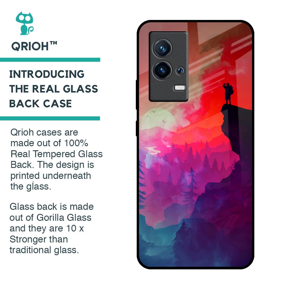 Dream So High Glass Case For IQOO 9 5G