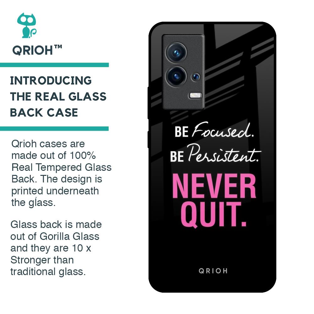 Be Focused Glass Case for IQOO 9 5G