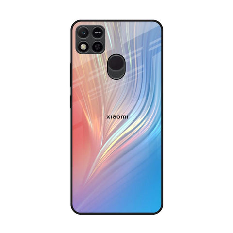 Mystic Aurora Redmi 10A Glass Back Cover Online
