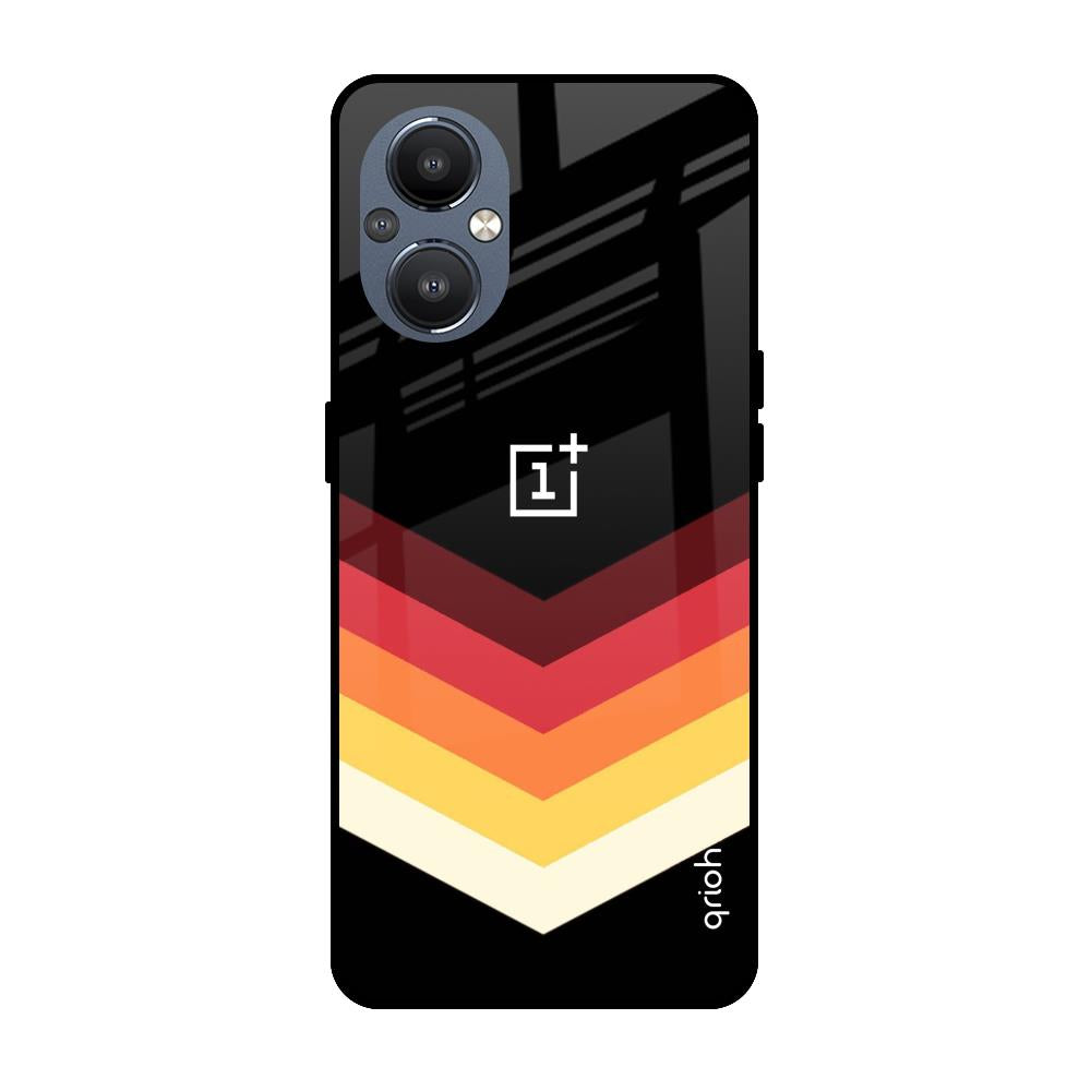 Abstract Arrow Pattern OnePlus Nord N20 5G Glass Cases & Covers Online