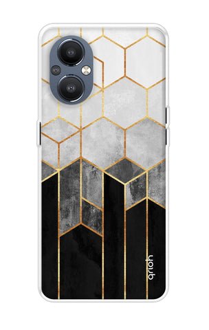 Hexagonal Pattern OnePlus Nord N20 Back Cover