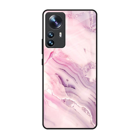 Diamond Pink Gradient Mi 12 Pro 5G Glass Back Cover Online