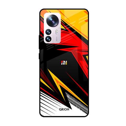 Race Jersey Pattern Mi 12 Pro 5G Glass Cases & Covers Online