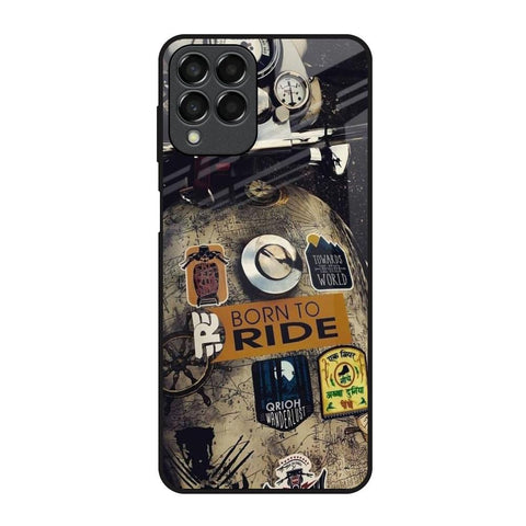 Ride Mode On Samsung Galaxy M53 5G Glass Back Cover Online