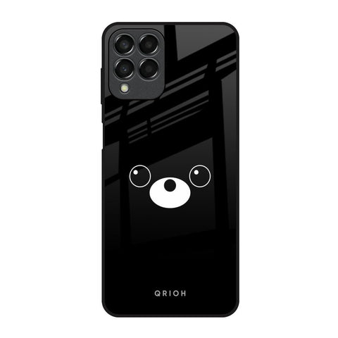 Cute Bear Samsung Galaxy M53 5G Glass Back Cover Online