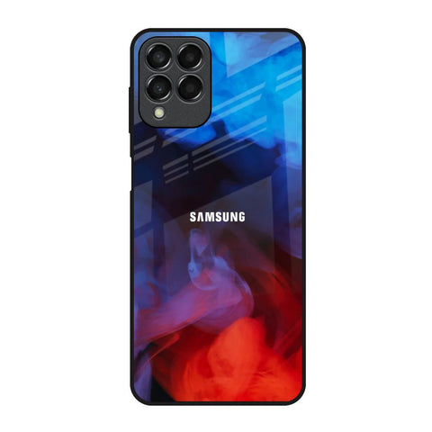 Dim Smoke Samsung Galaxy M53 5G Glass Back Cover Online