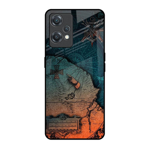 Geographical Map OnePlus Nord CE 2 Lite 5G Glass Back Cover Online