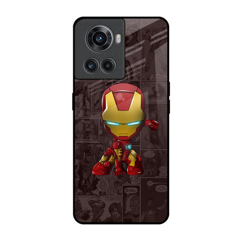 Angry Baby Super Hero OnePlus 10R 5G Glass Back Cover Online