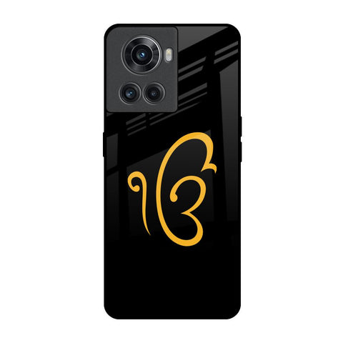Luxury Fashion Initial OnePlus 10R 5G Glass Back Cover Online