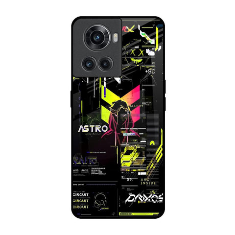 Astro Glitch OnePlus 10R 5G Glass Back Cover Online