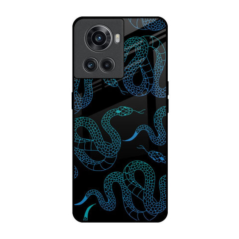 Serpentine OnePlus 10R 5G Glass Back Cover Online