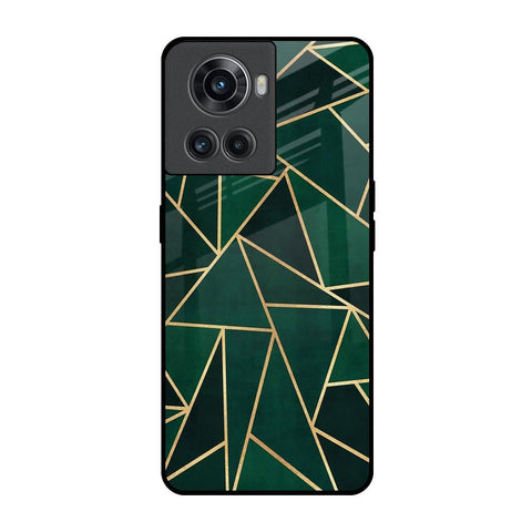 Abstract Green OnePlus 10R 5G Glass Back Cover Online