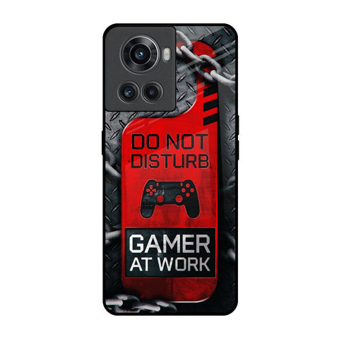 Do No Disturb OnePlus 10R 5G Glass Back Cover Online