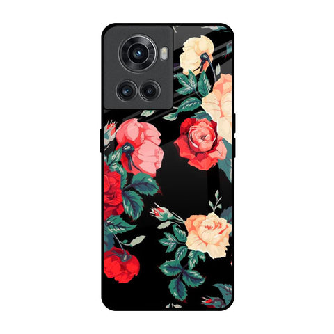 Floral Bunch OnePlus 10R 5G Glass Back Cover Online