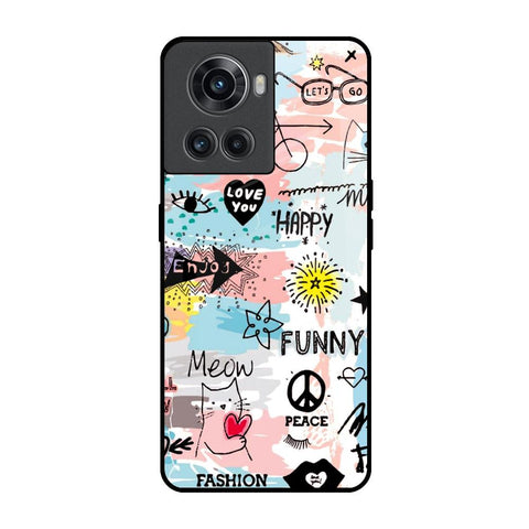 Just For You OnePlus 10R 5G Glass Back Cover Online