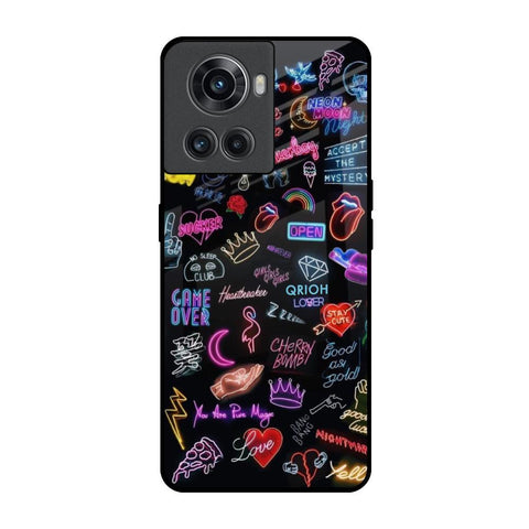Accept The Mystery OnePlus 10R 5G Glass Back Cover Online