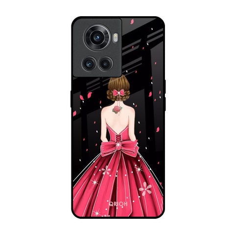 Fashion Princess OnePlus 10R 5G Glass Back Cover Online