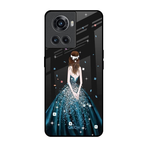Queen Of Fashion OnePlus 10R 5G Glass Back Cover Online