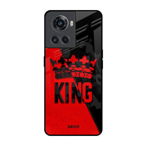 I Am A King OnePlus 10R 5G Glass Back Cover Online